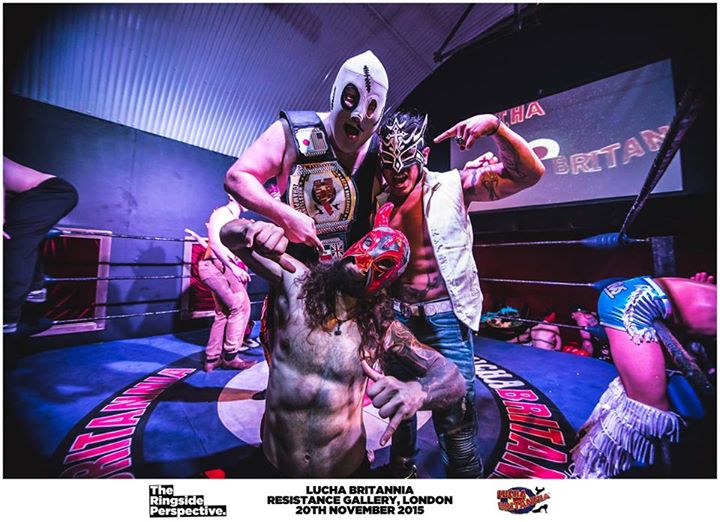 Juventud Guerrera at Lucha Britannia